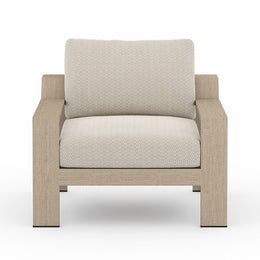 Monterey Outdoor Chair in Washed Brown & Sand