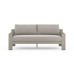 Monterey Outdoor Sofa-74" - Weathered Grey / Stone Grey by Four Hands