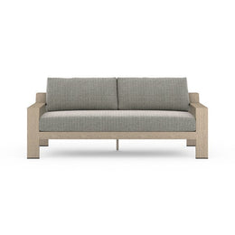 Monterey Outdoor Sofa 74", Washed Brown & Ash by Four Hands