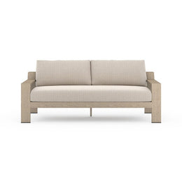 Monterey Outdoor Sofa 74", Washed Brown & Sand by Four Hands