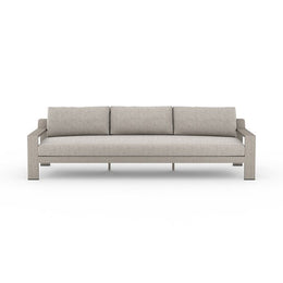 Monterey Outdoor Sofa-106" - Weathered Grey / Stone Grey by Four Hands