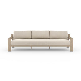 Monterey Outdoor Sofa 106", Washed Brown & Sand