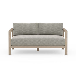 Sonoma Outdoor Sofa 60", Washed Brown & Ash