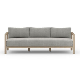 Sonoma Outdoor Sofa 88", Washed Brown & Ash