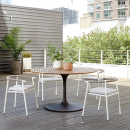 Reina Outdoor Dining Table 54" by Four Hands