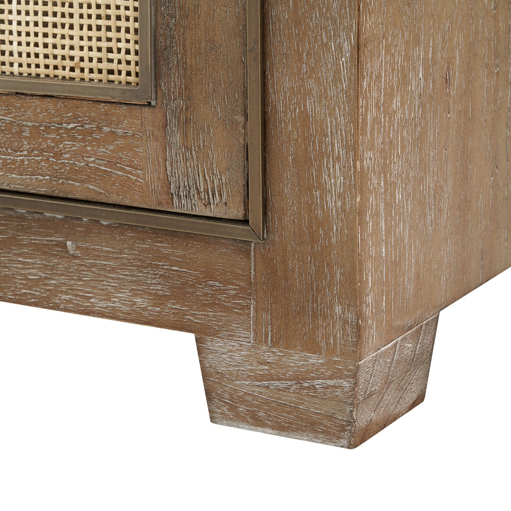 Kelsea 4-Door Cabinet - Driftwood