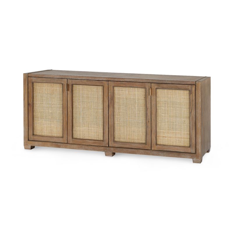 Kelsea 4-Door Cabinet - Driftwood