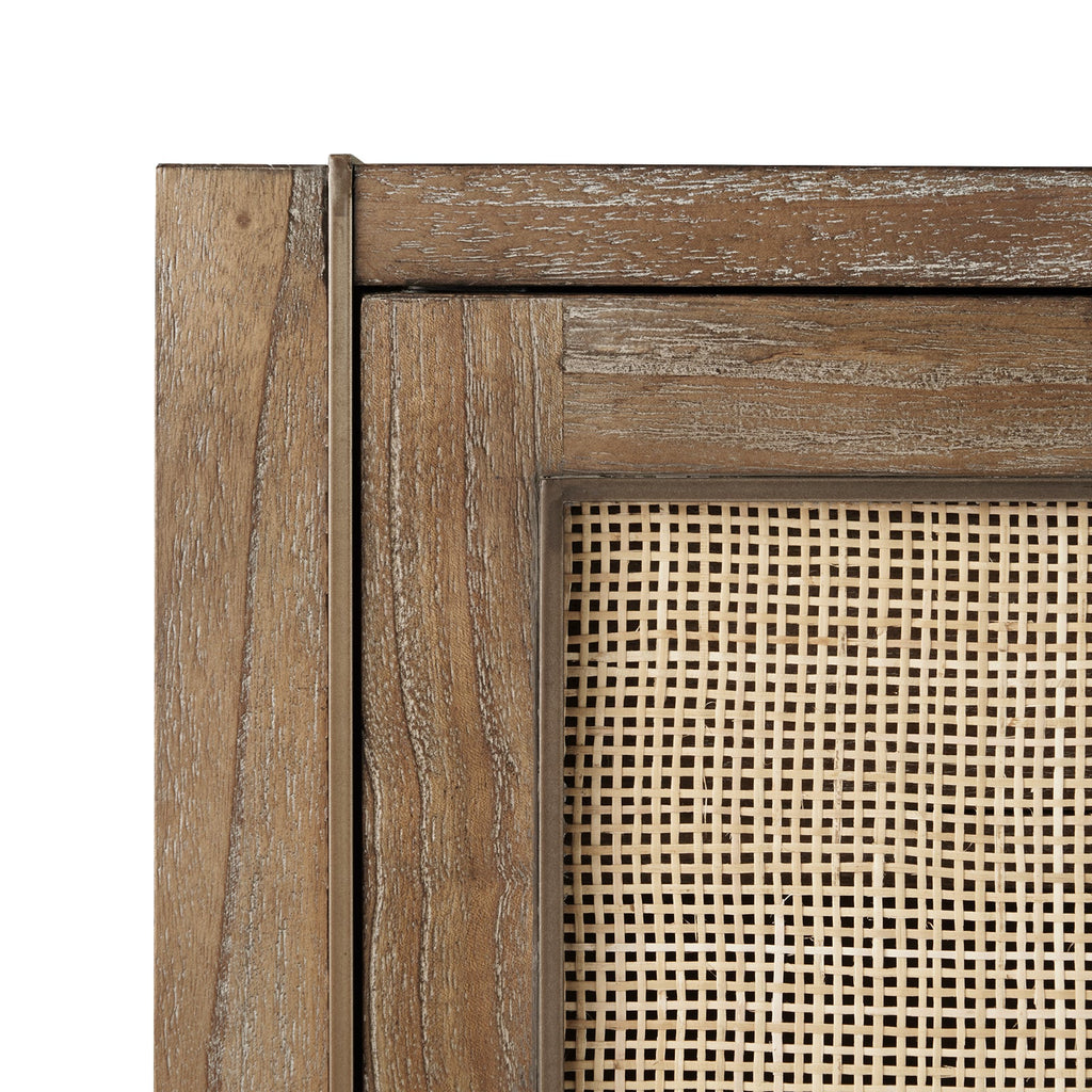 Kelsea 4-Door Cabinet - Driftwood