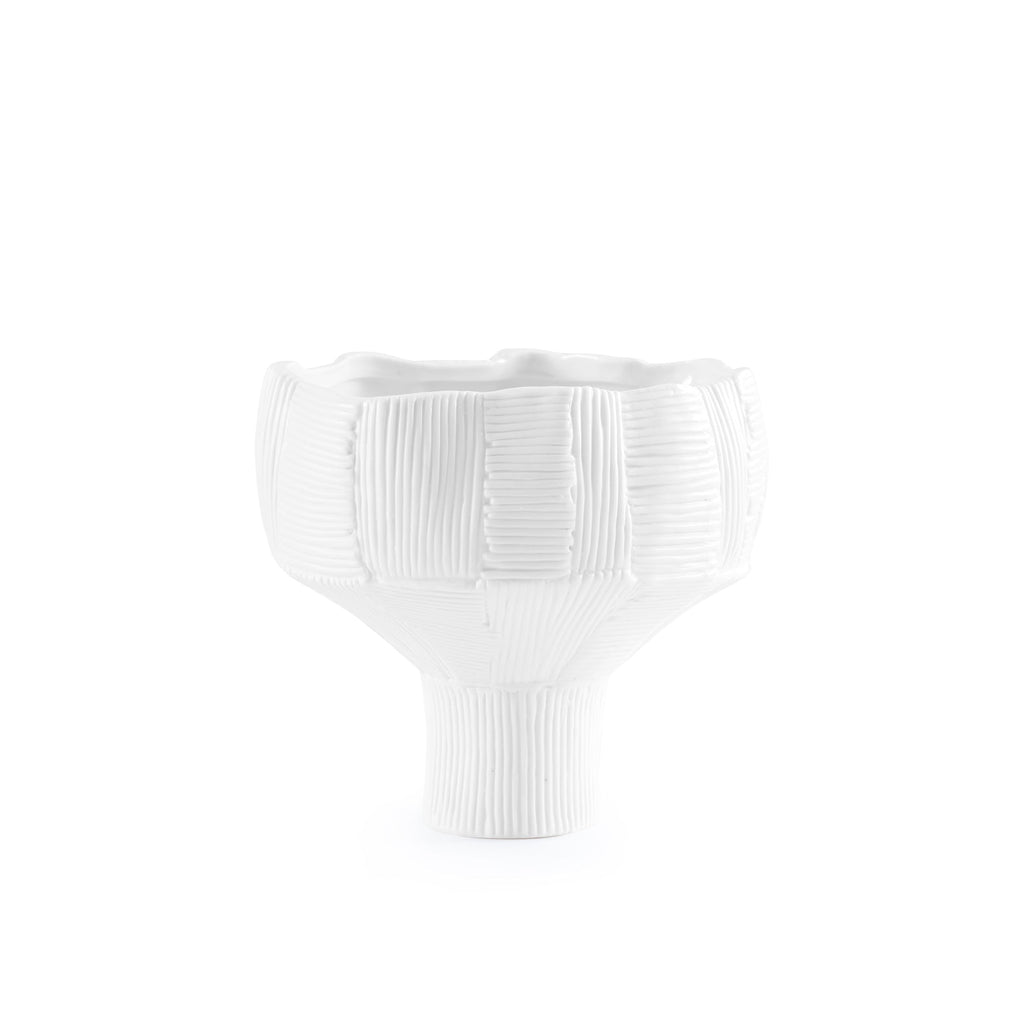Krissa Small Vase - Blanc de Chine