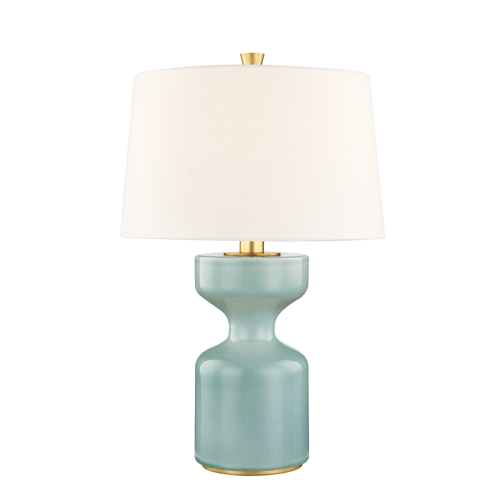 Locust Grove Table Lamp - Turqoise Blue