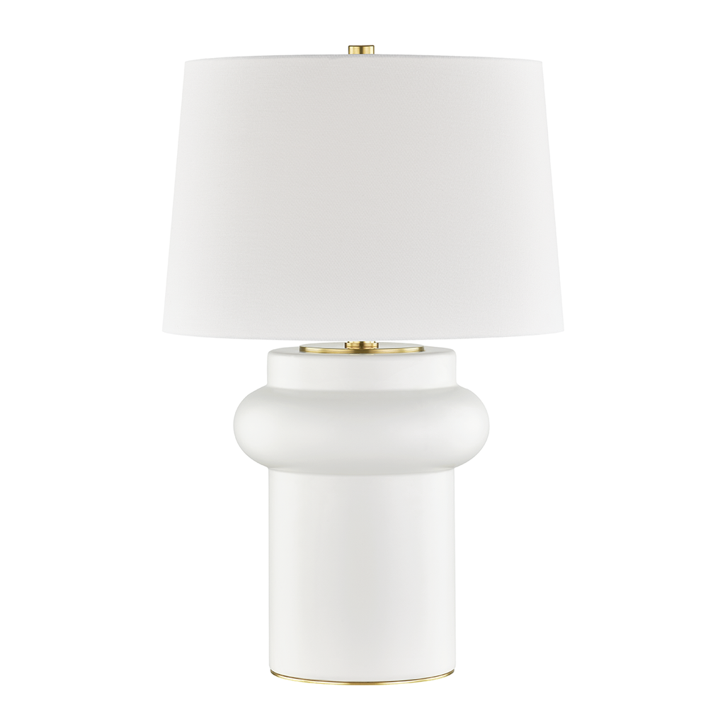 Manorville Table Lamp - Ivory