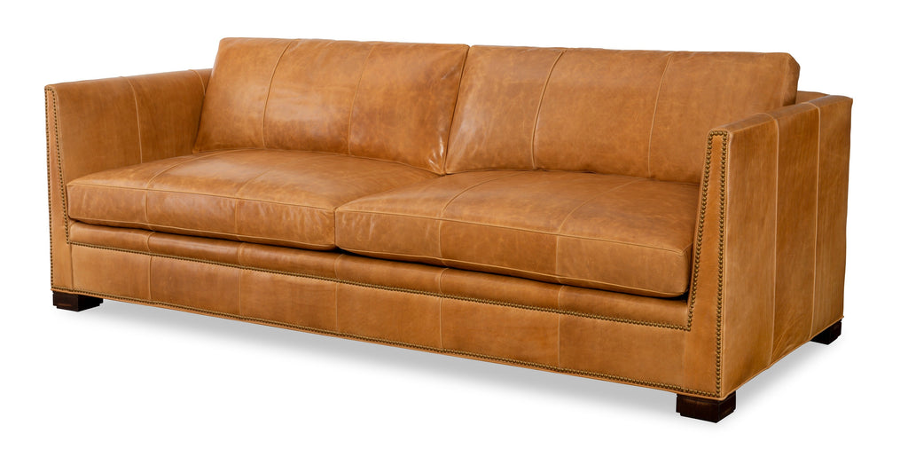 Thorpe Sofa, 92", Leather