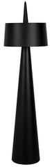Moray Floor Lamp, Black Steel