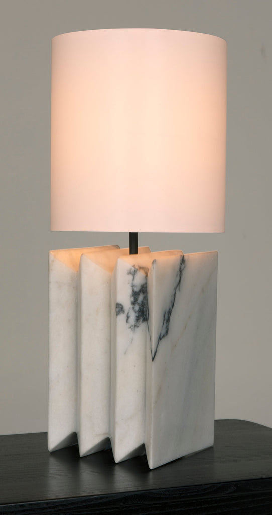 Jman Lamp with Silk Shade