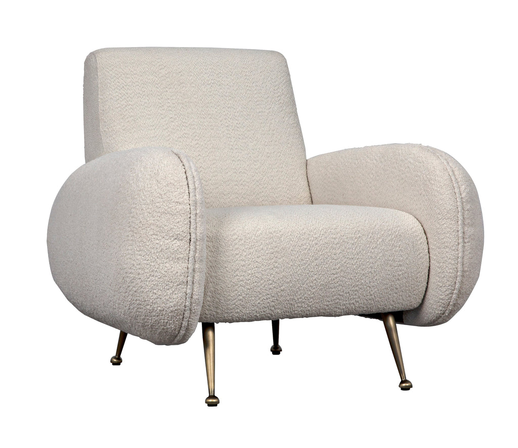 Hera Chair, Boucle Fabric