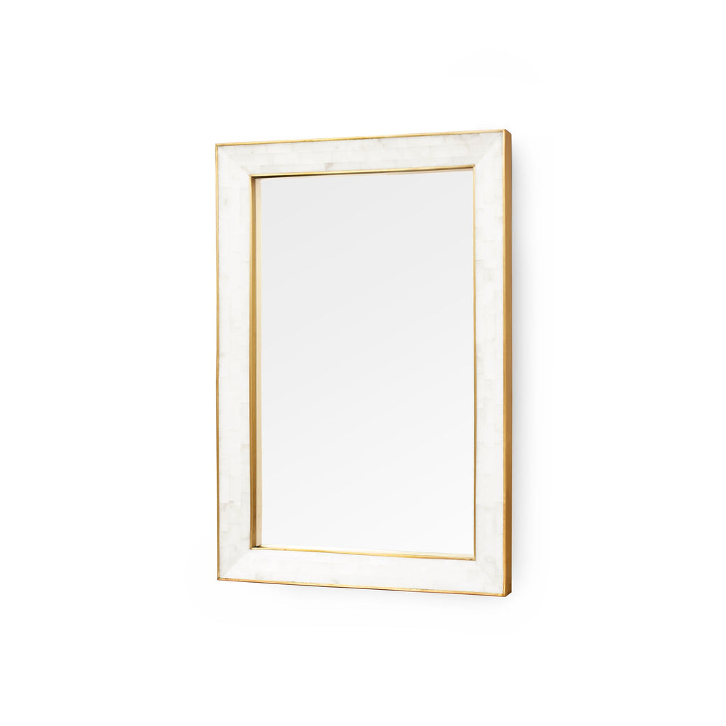 Leighton Mirror - Alabaster