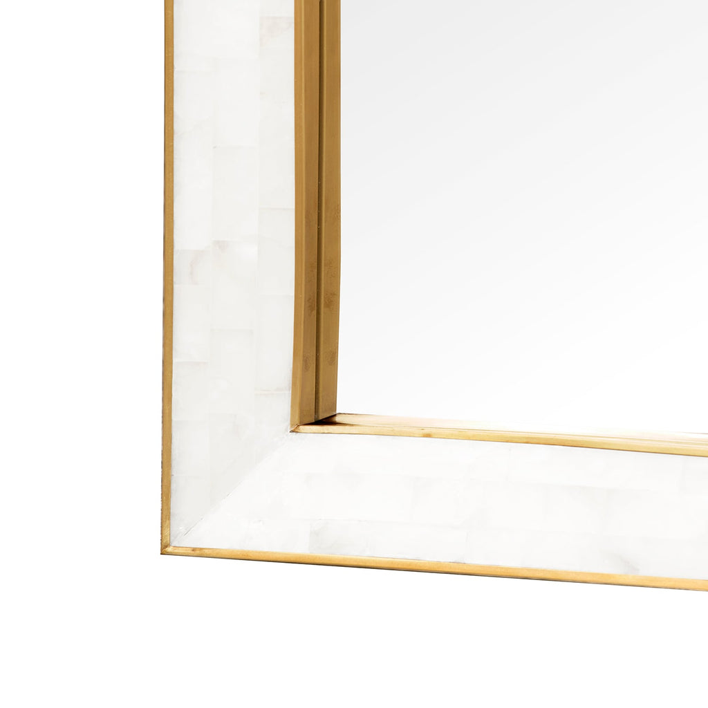 Leighton Mirror - Alabaster