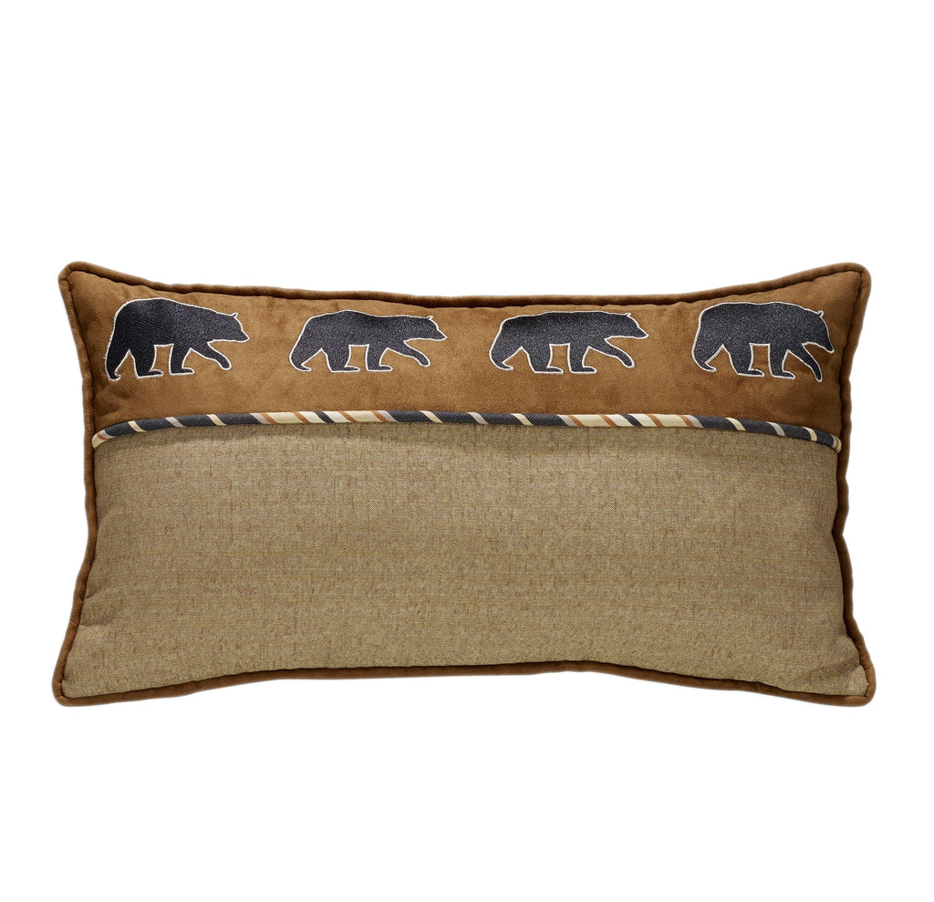 Black Bear Pillow, 20"x27"