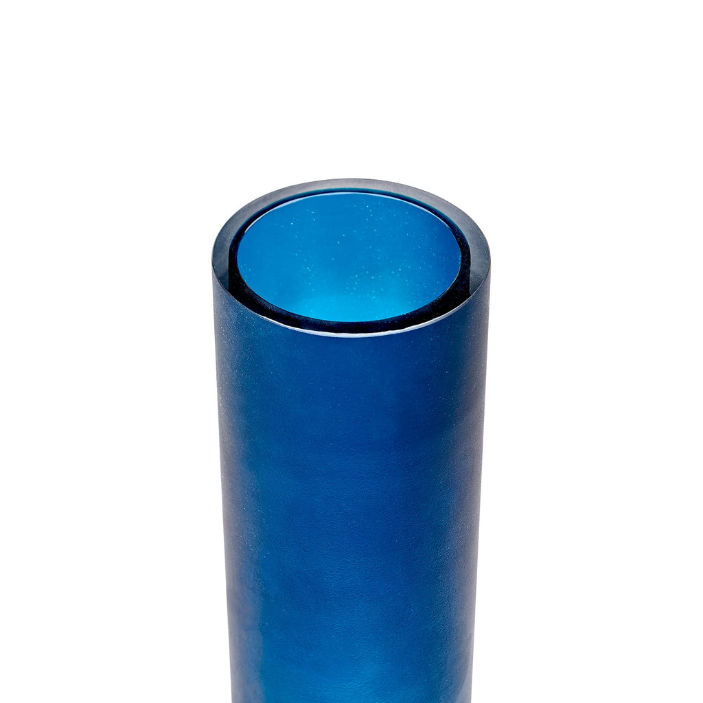 Lungo Large Vase - Mediterranean Blue