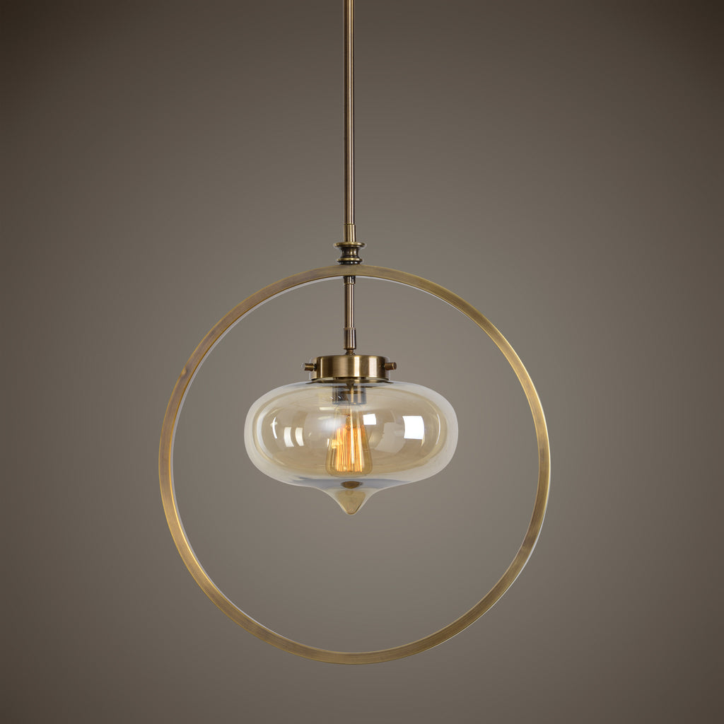 Namura 1 Light Brass Mini Pendant