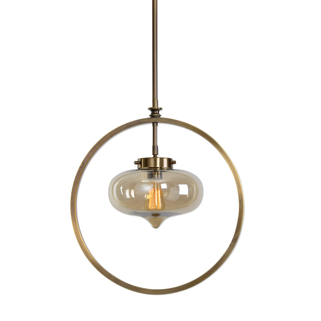 Namura 1 Light Brass Mini Pendant