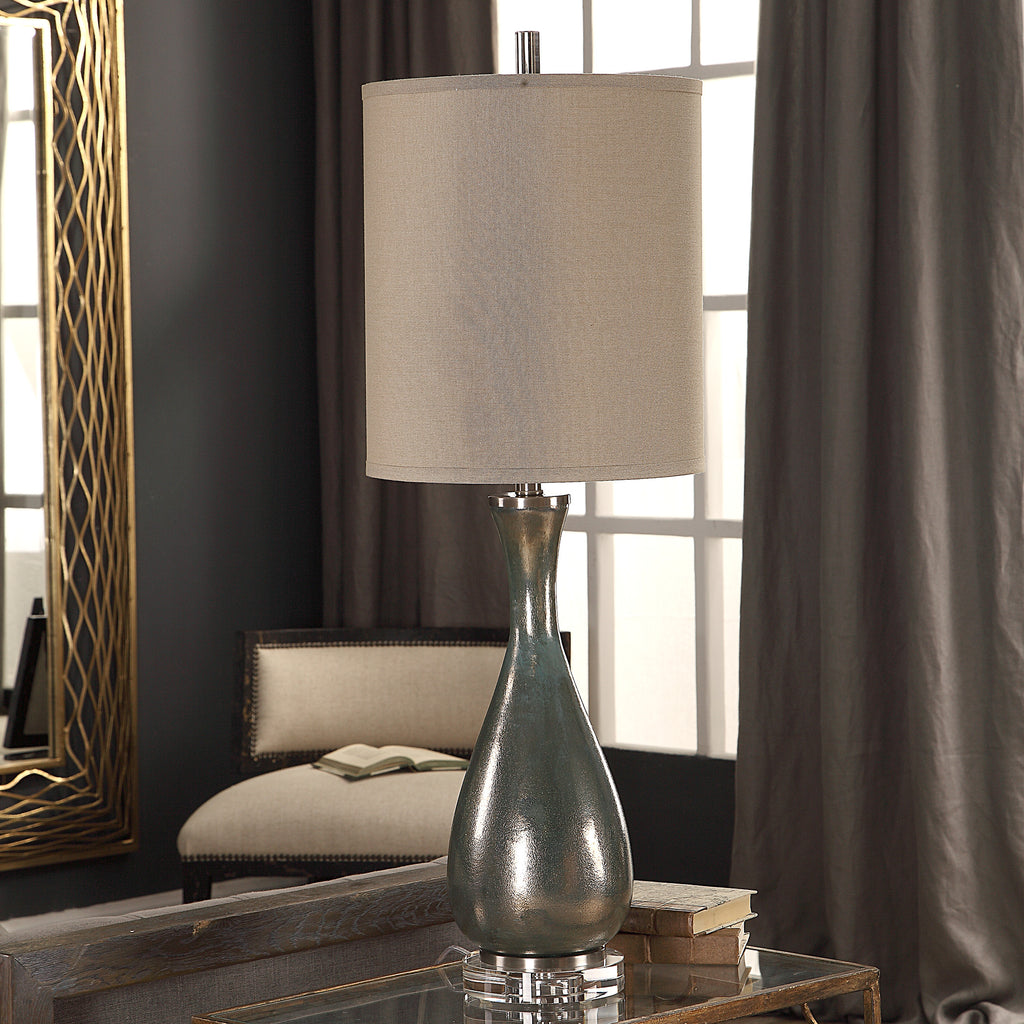 Meara Metallic Bronze Lamp