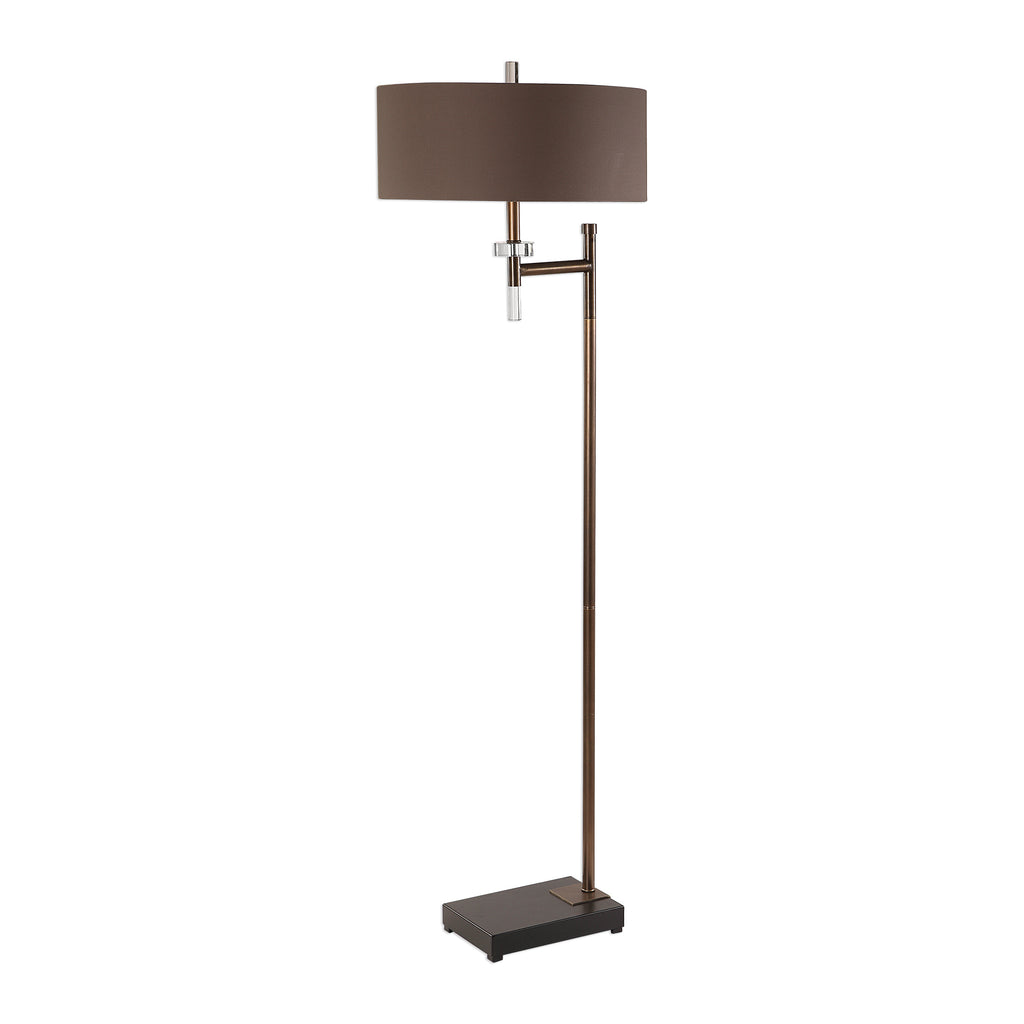 Oletha Dark Bronze Floor Lamp