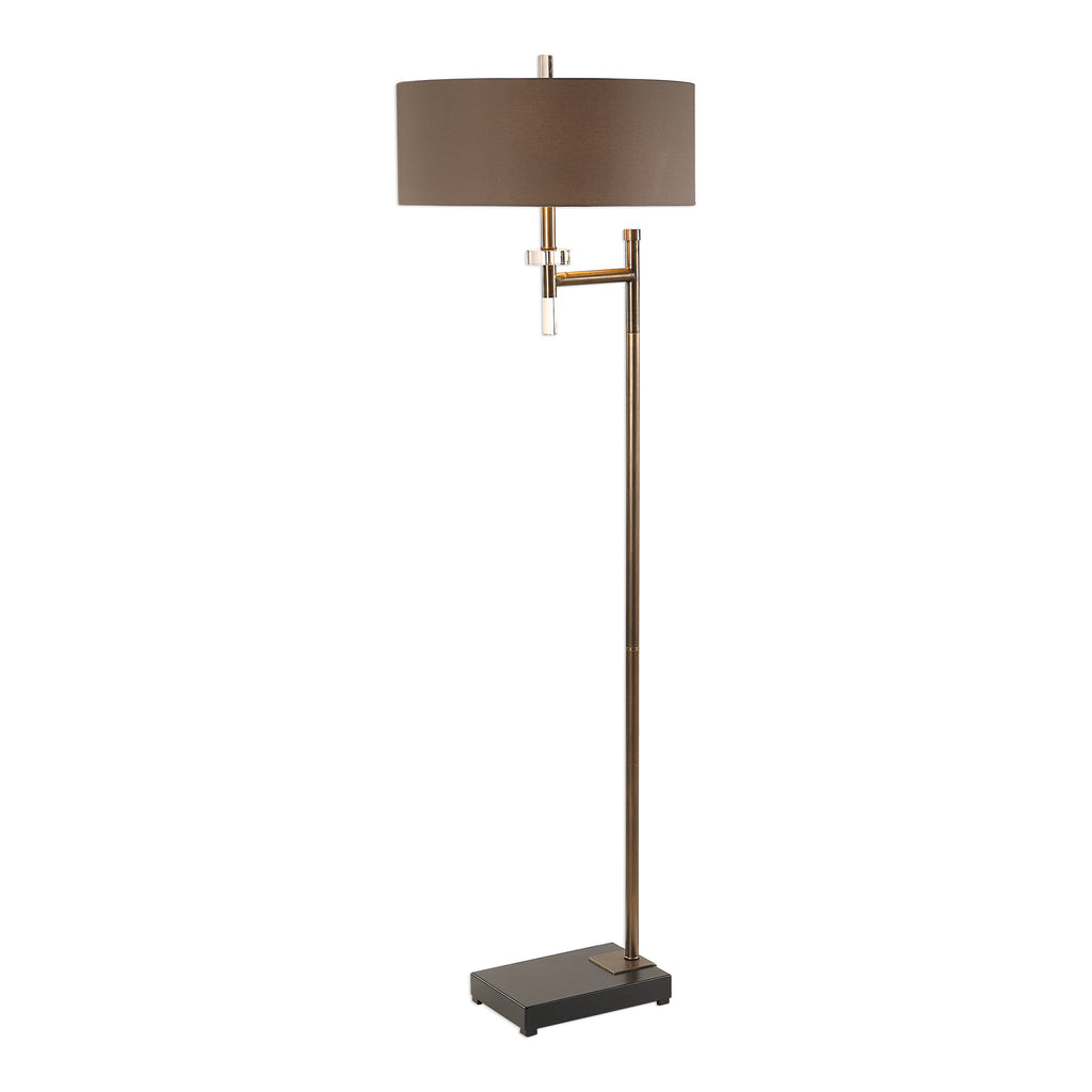 Oletha Dark Bronze Floor Lamp