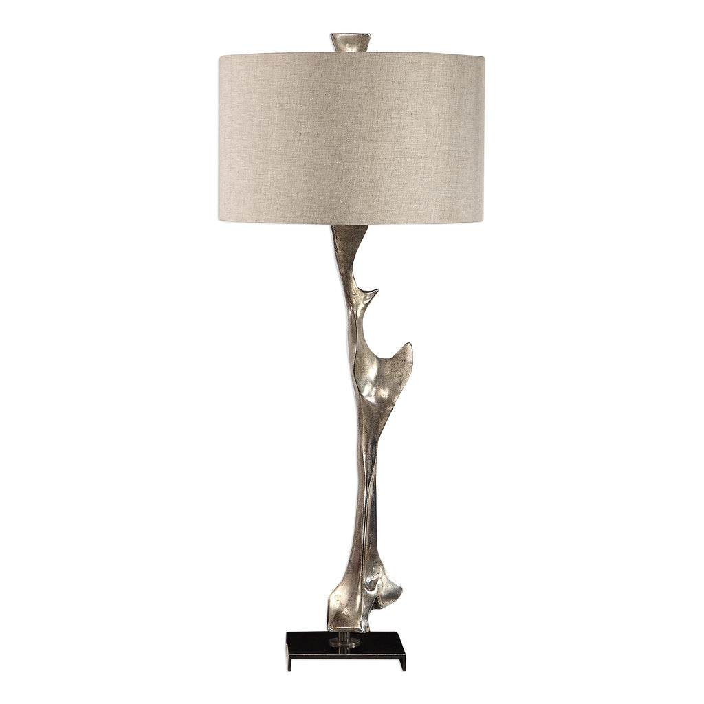 Ophion Modern Silver Table Lamp