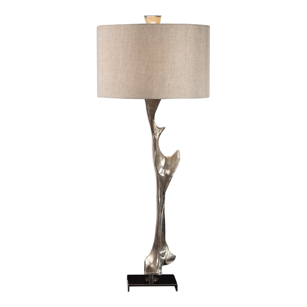 Ophion Modern Silver Table Lamp