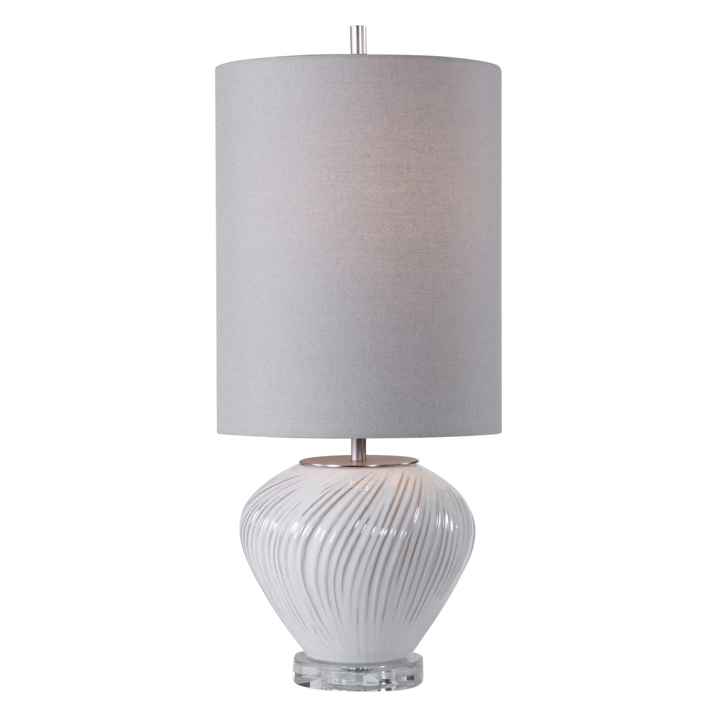 Lucerne White Buffet Lamp