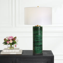 Galeno Emerald Green Table Lamp