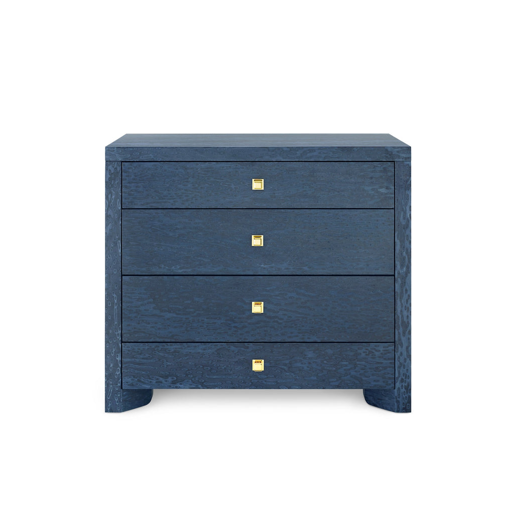 Lugano Large 4-Drawer - Deep Navy