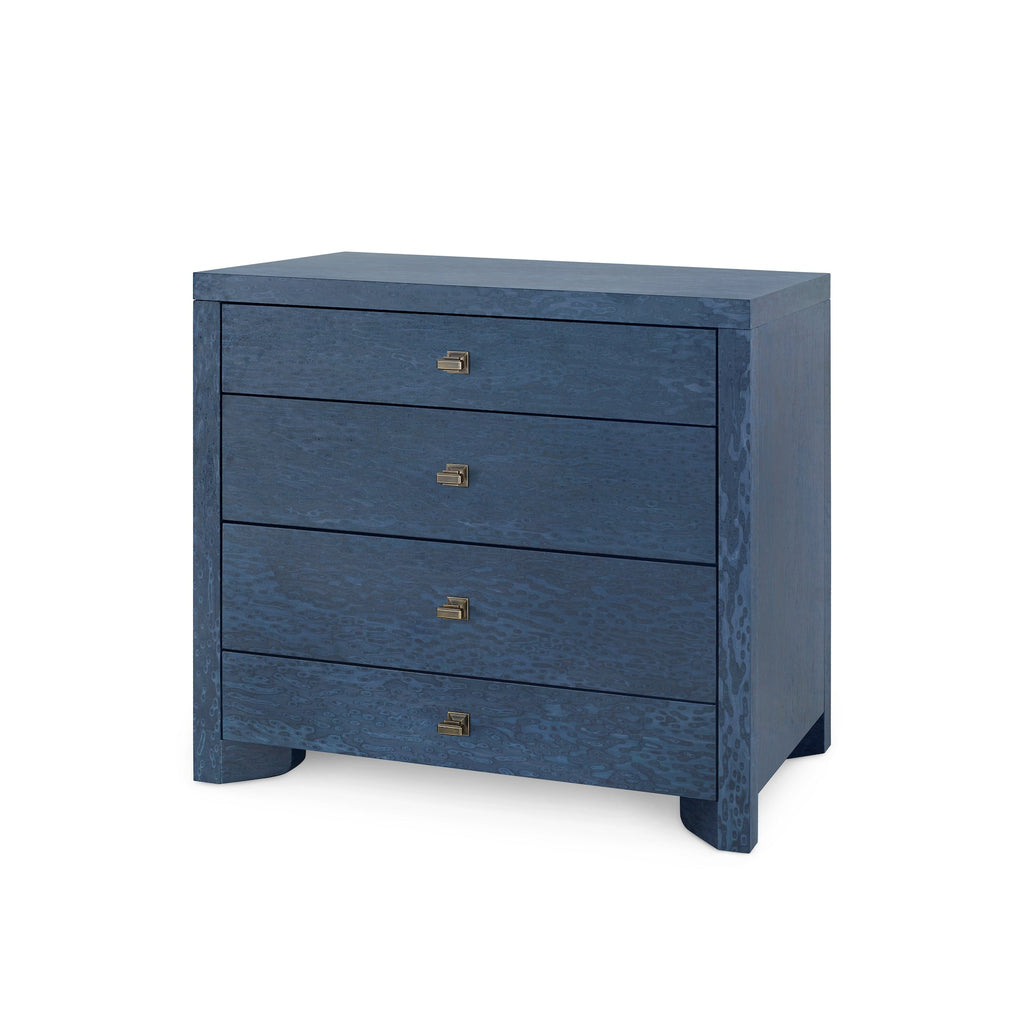 Lugano Large 4-Drawer - Deep Navy