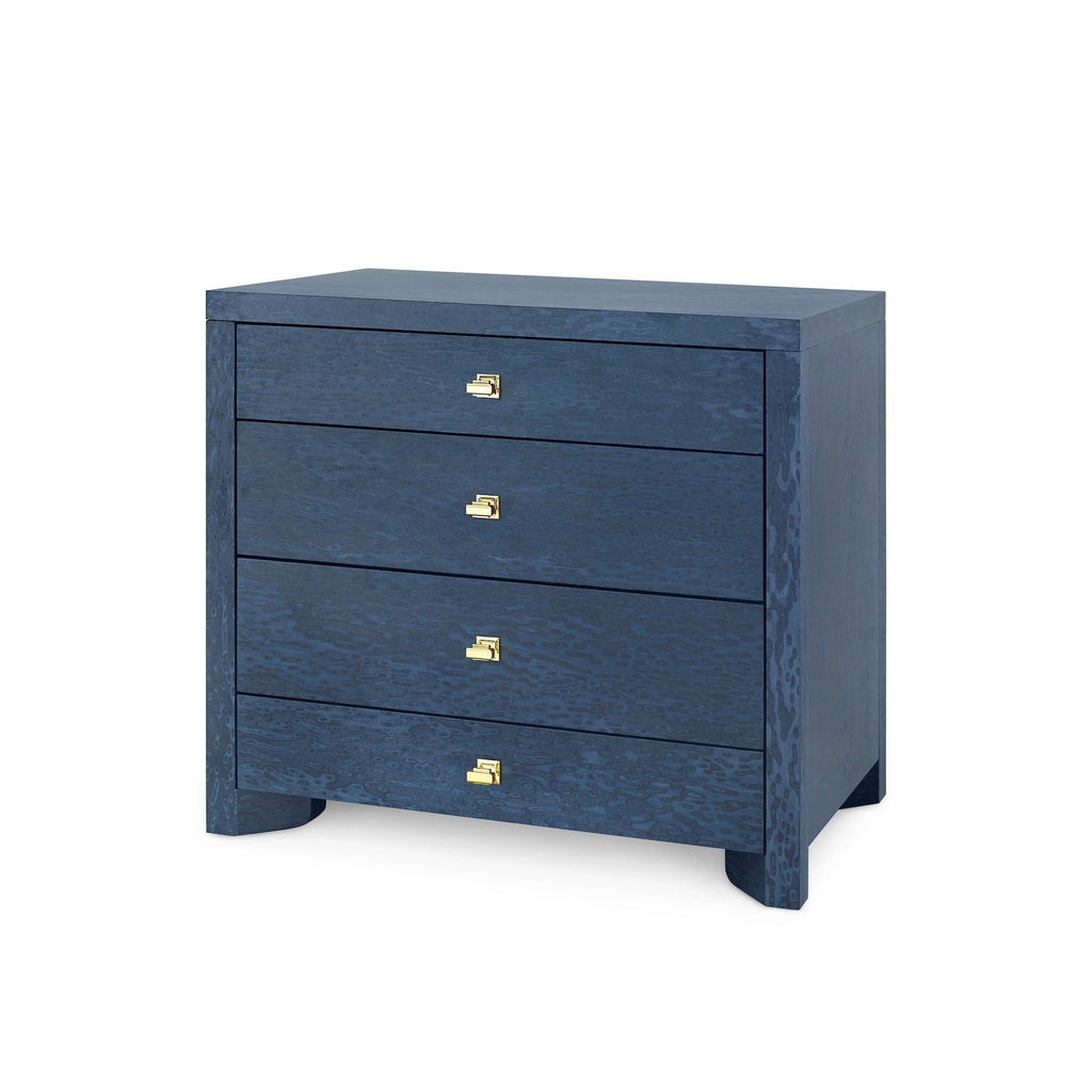 Lugano Large 4-Drawer - Deep Navy