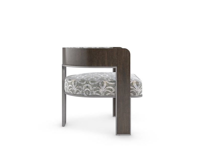 Streamliner Chair - Sepia, Smoked Stainless Steel Paint