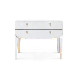 Madeline Console - Platinum Shimmer