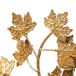 Maple Branch Statue - Gold Leaf