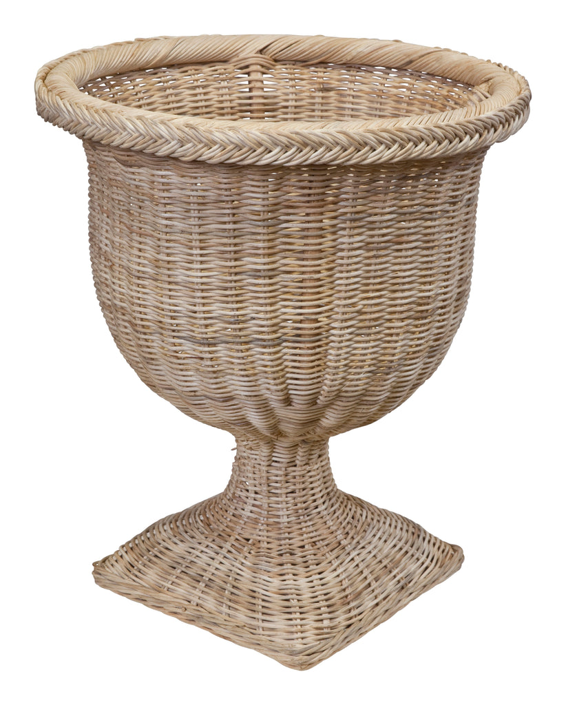 Braided Square Base Urn