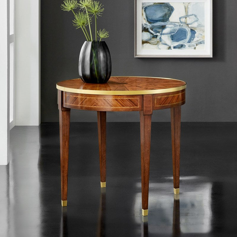 Round Inlay Table