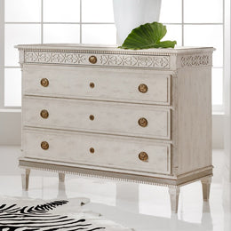 Large Gustavian 4 - Drawer Commode