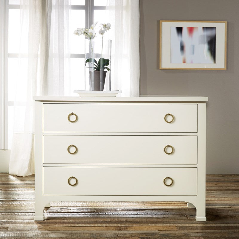 Three Drawer Painted Commode