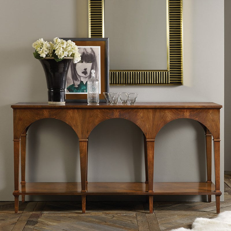 Triple Classical Console With Shelf