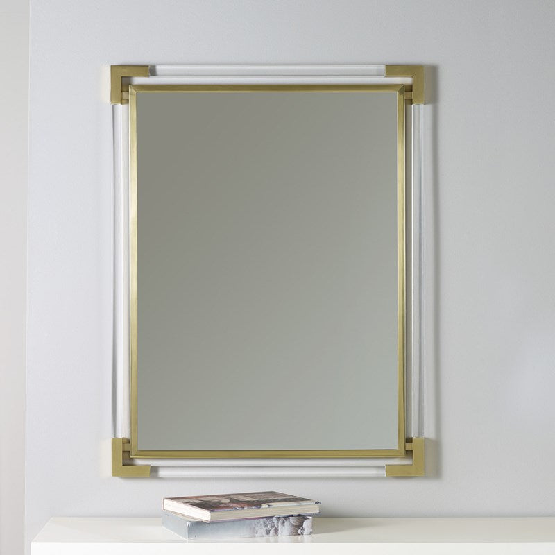 Brass Mirror With Plexi