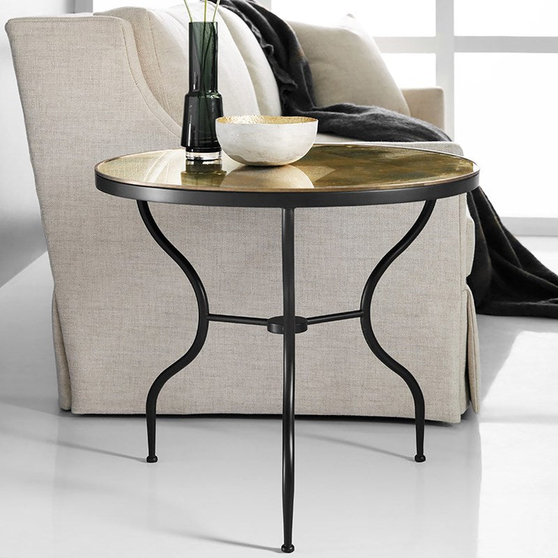 Wrought Iron End Table