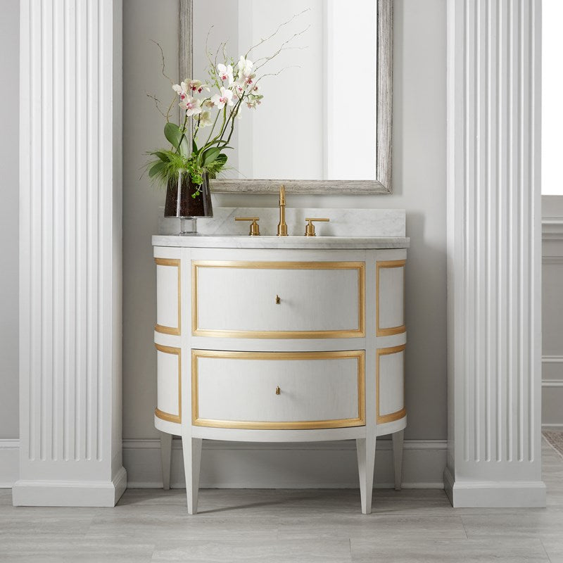 Covington Half Round Vanity