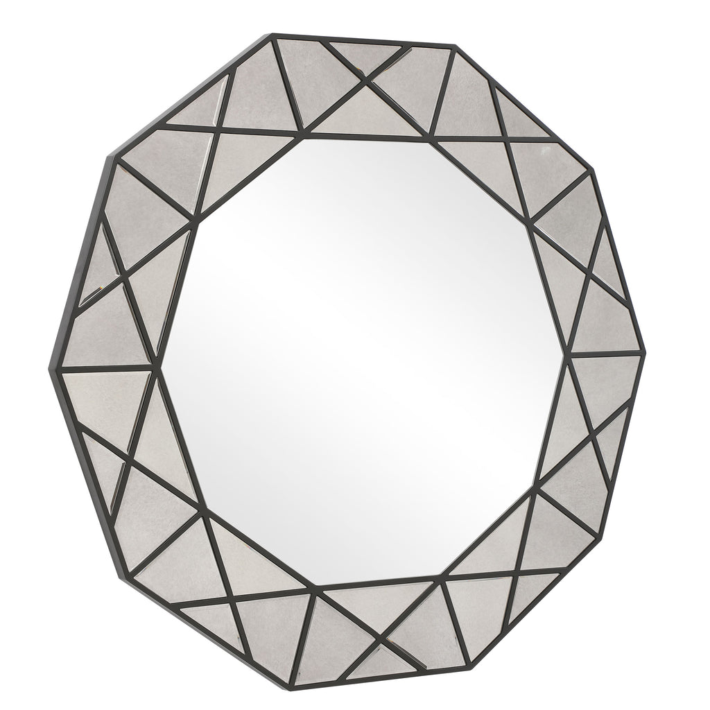 Manarola Decagon Shaped Mirror