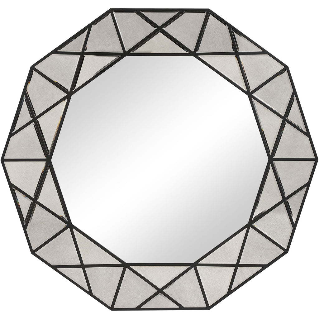 Manarola Decagon Shaped Mirror