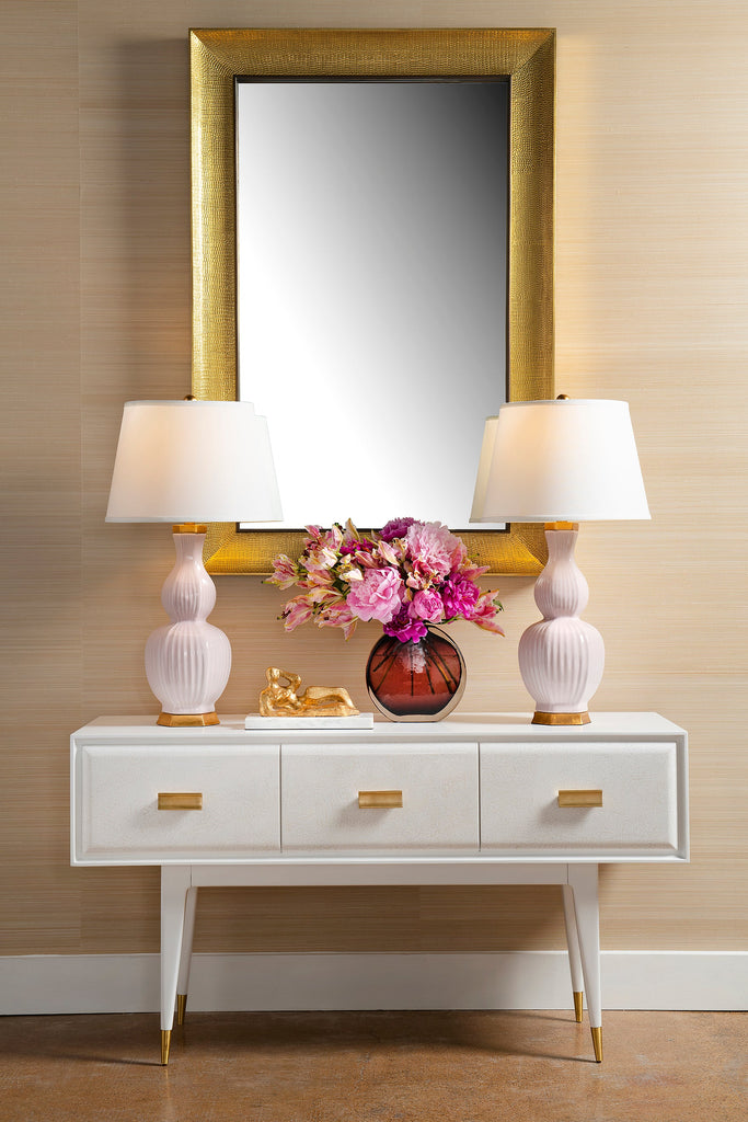 Melinda Mirror - Light Antique Brass