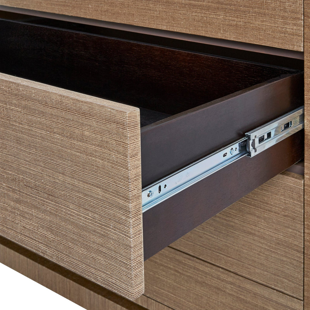 Ming Large 4-Drawer - Flax Brown